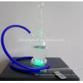 GH074-LT tout verre chicha hookah / nargile / tuyau d&#39;eau / avec led light / sheesha / narguile